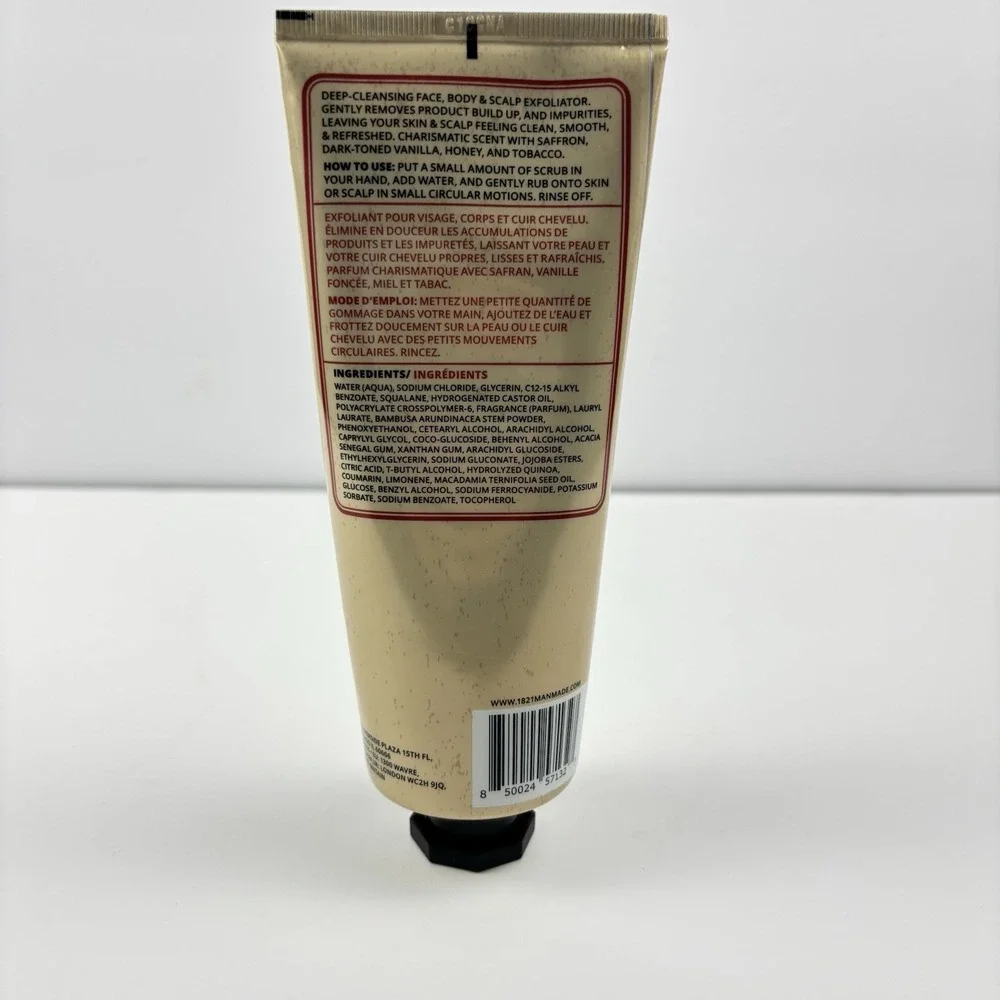 18.21 Man Made Octane 200 Face, Body & Scalp Scrub Sweet Tobacco‎ Scent